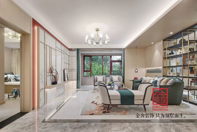 唐宮原著樣板間400平米中式風(fēng)格裝修實(shí)景圖