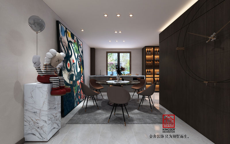 中冶德賢公館208㎡-港式輕奢-裝修方案