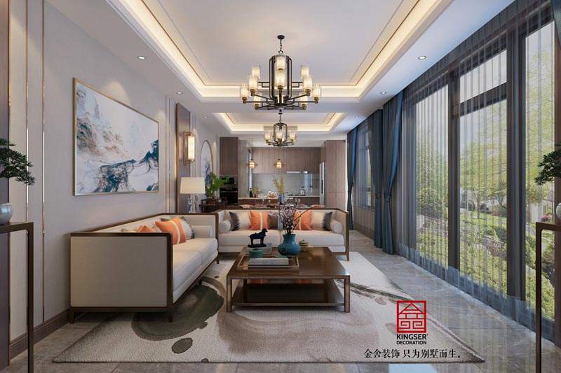 龍湖天宸原著新中式裝修設(shè)計(jì)